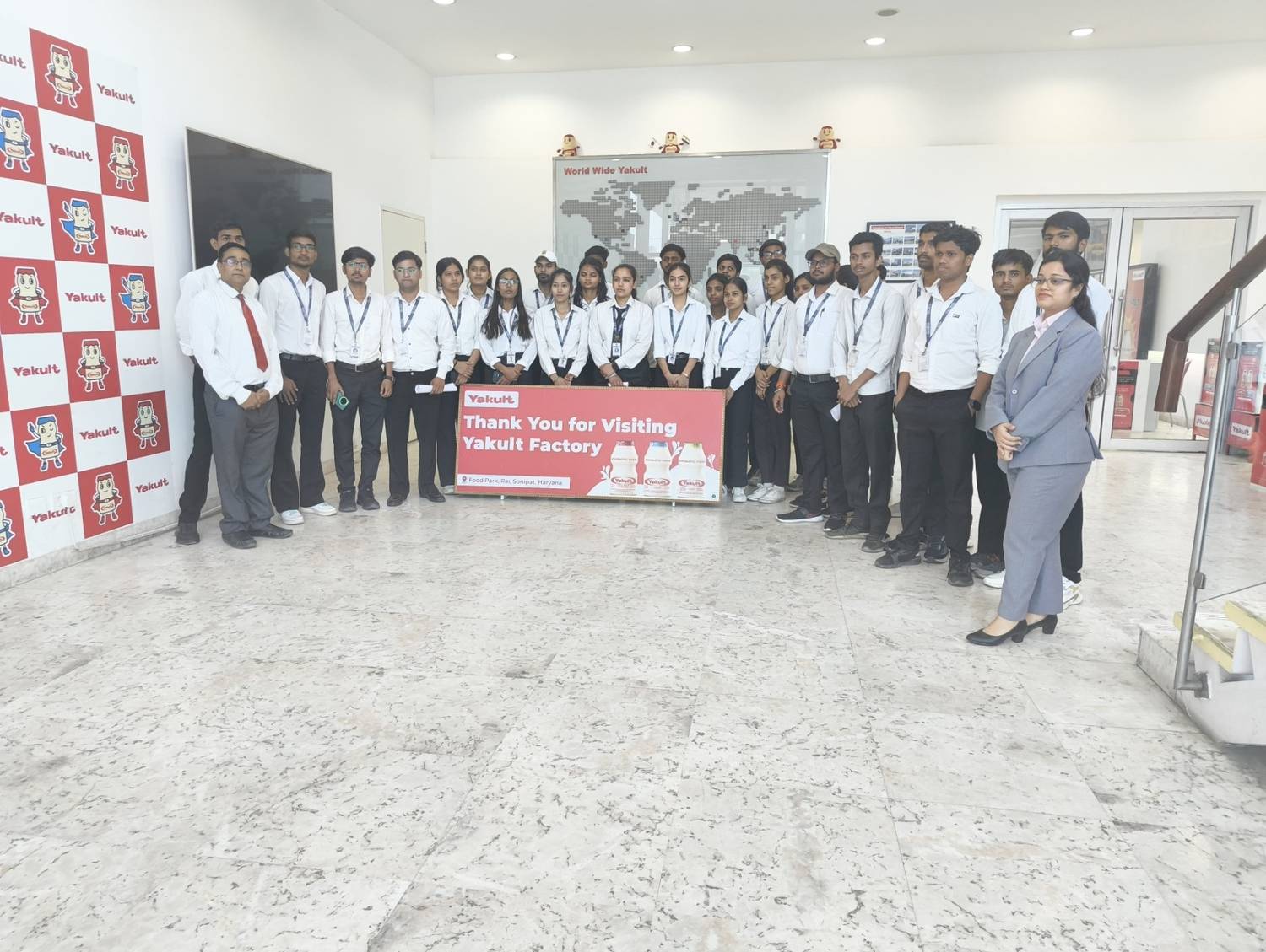 Yakult Danone - Industrial Visit