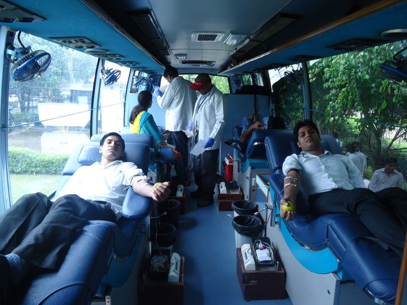 Blood donation camp